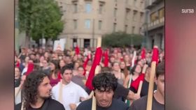 VIDEO Grevă generală paralizează Atena: Proteste masive împotriva extinderii zilei de muncă la 13 ore